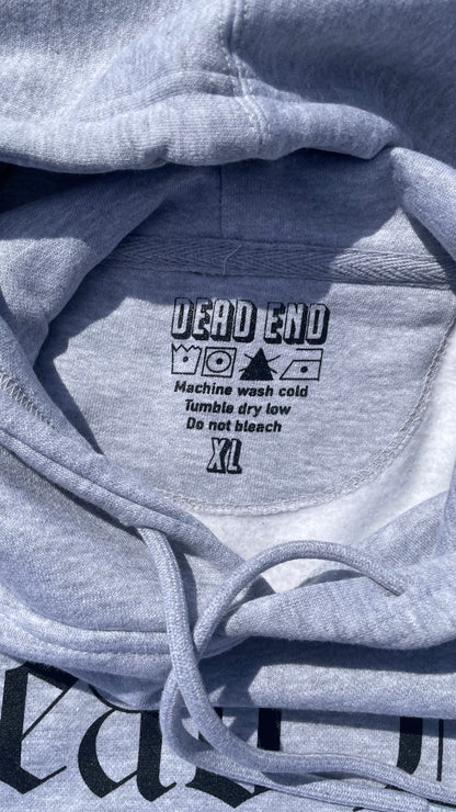 Grey DeadEnd hoodie